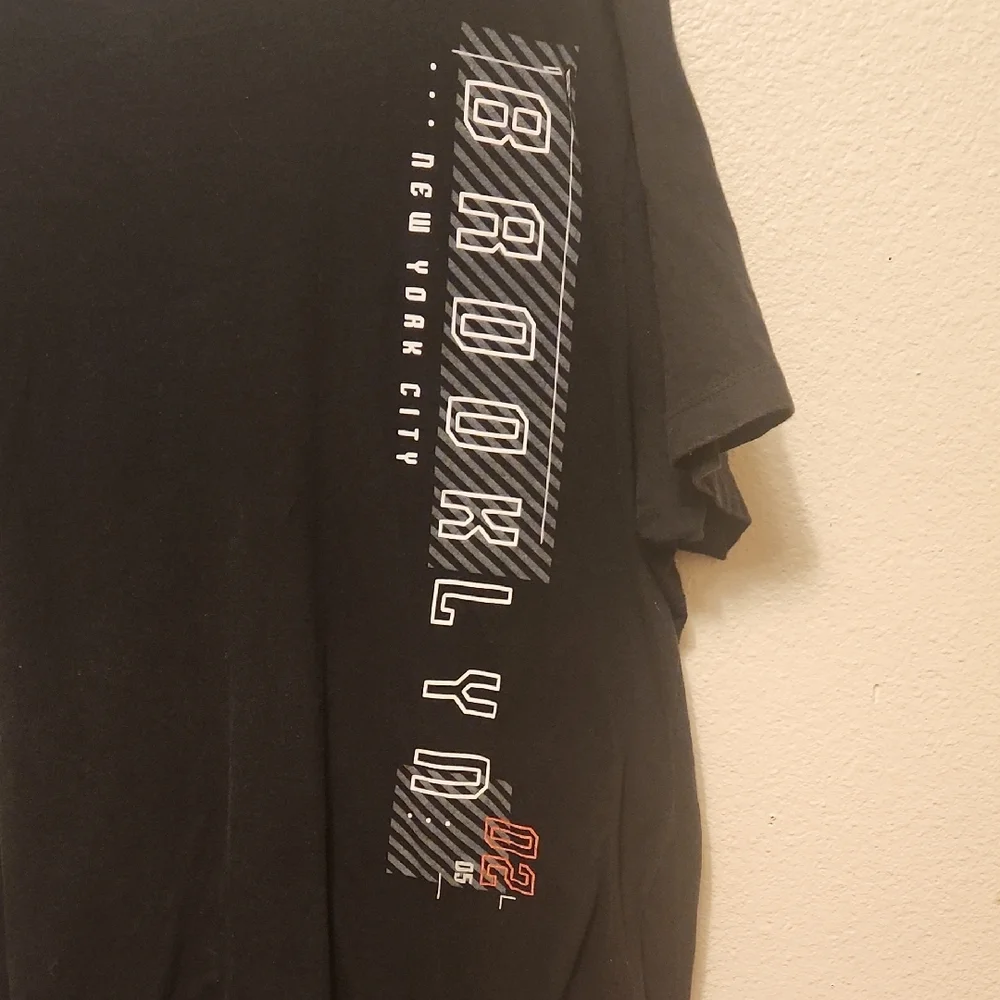 Apt. 9 Black Brooklyn New York Graphic Tee Men's Size XXL - Picture 7 of 9